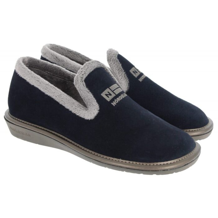 Nordikas Nicola 305-O/4 Slippers – Marino Suede – Womens Slippers - Crep Direct UK