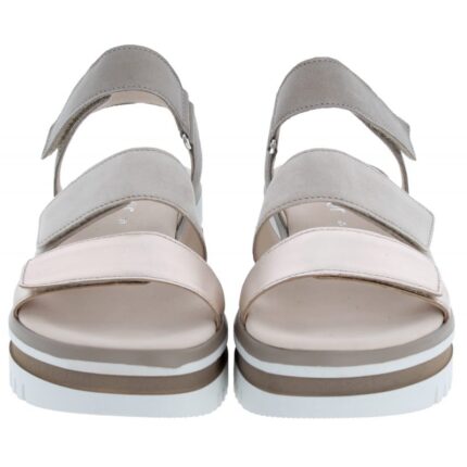 Gabor Alfa 44.620 Sandals – Taupe Patent – Womens Sandals, Sliders & Toe Posts - Crep Direct UK