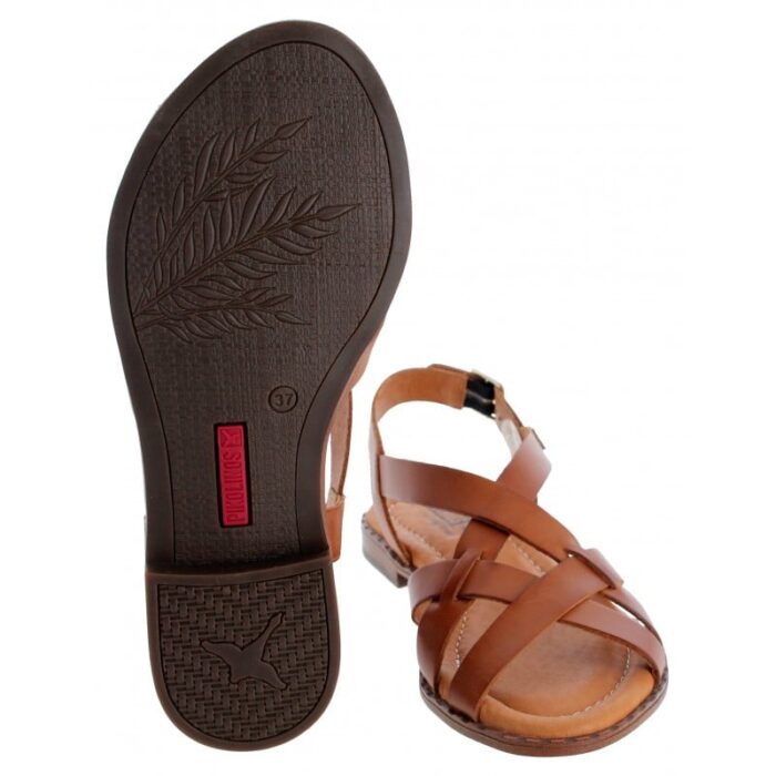 Pikolinos Algar W0X-0556ST Sandals – Brandy Leather – Womens Sandals, Sliders & Toe Posts - Crep Direct UK