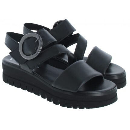 Gabor Amarillo 64.627 Sandals – Black Leather – Womens Sandals, Sliders & Toe Posts - Crep Direct UK Gabor Amarillo 64.627 Sandals – Black Leather – Womens Sandals, Sliders & Toe Posts - Crep Direct UK
