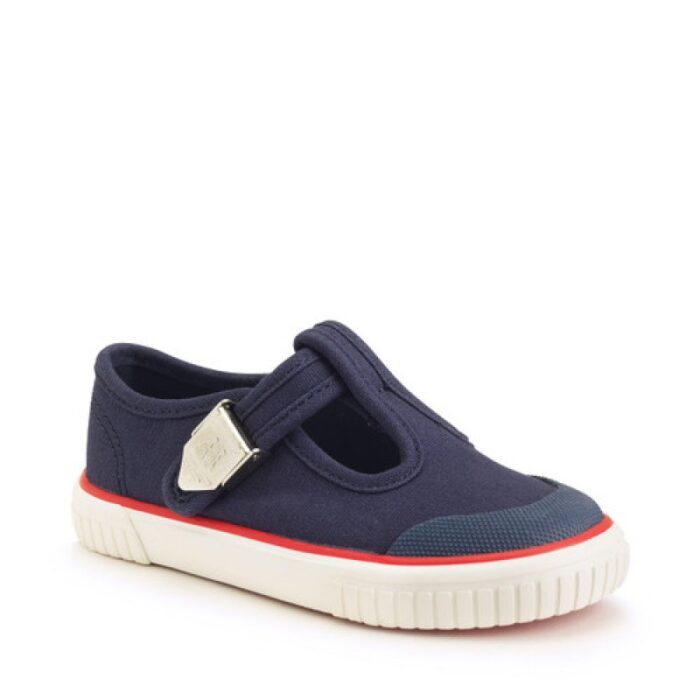 Start-Rite Anchor Canvas Shoes – Navy – Boys Shoes - Crep Direct UK