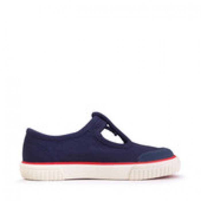 Start-Rite Anchor Canvas Shoes – Navy – Boys Shoes - Crep Direct UK