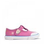 Start-Rite Anchor Canvas Shoes – Pink Canvas – Girls Shoes - Crep Direct UK