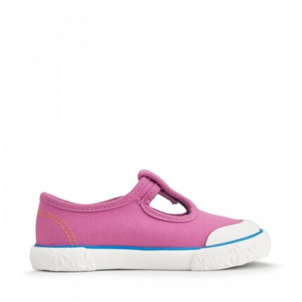 Start-Rite Anchor Canvas Shoes – Pink Canvas – Girls Shoes - Crep Direct UK