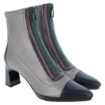 Hispanitas Ankara CHI243714 Ankle Boots – Multi Metal Leather – Womens Boots - Crep Direct UK