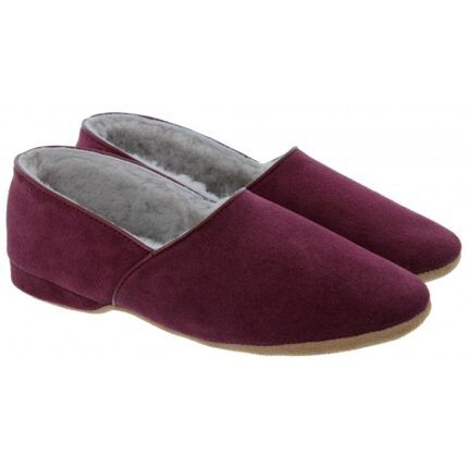 Draper Anton Slippers - Wine - Mens Slippers