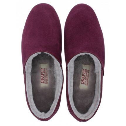 Draper Anton Slippers – Wine – Mens Slippers - Crep Direct UK