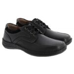 Josef Seibel Anvers 62 43662 Lace-Up Shoes – Schwarz Leather – Mens Shoes - Crep Direct UK