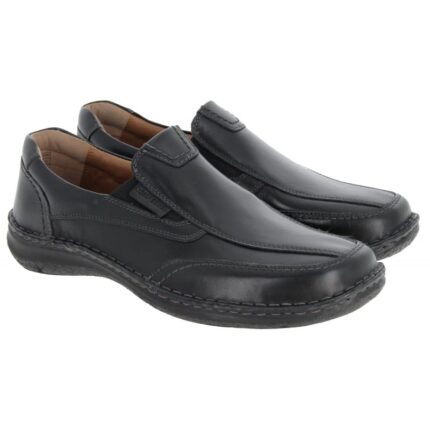 Josef Seibel Anvers 67 43621 Slip On Shoes – Black Leather – Mens Shoes - Crep Direct UK Josef Seibel Anvers 67 43621 Slip On Shoes – Black Leather – Mens Shoes - Crep Direct UK