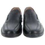 Josef Seibel Anvers 67 43621 Slip On Shoes – Black Leather – Mens Shoes - Crep Direct UK