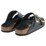 Birkenstock Arizona 1021476 Big Buckle – Black High-Shine Leather – Womens Sandals, Sliders & Toe Posts - Crep Direct UK