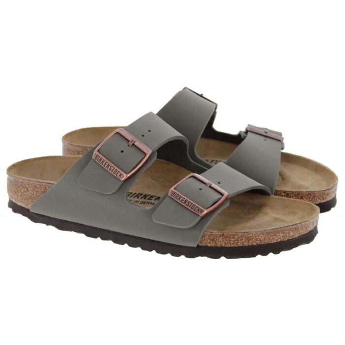 Birkenstock Arizona 0151213 Sandals – Stone Birko – Flor – Womens Sandals, Sliders & Toe Posts - Crep Direct UK
