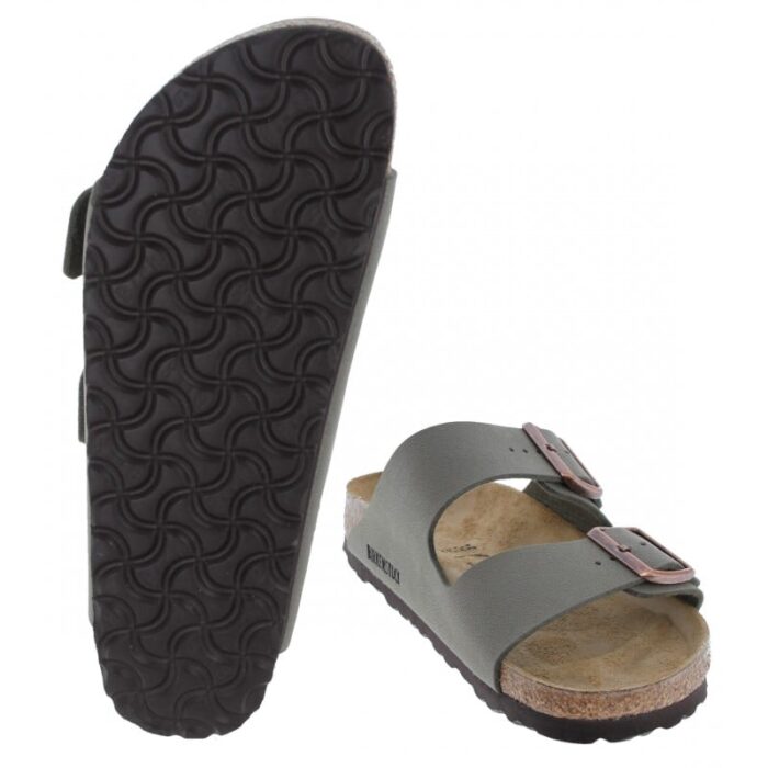 Birkenstock Arizona 0151213 Sandals – Stone Birko – Flor – Womens Sandals, Sliders & Toe Posts - Crep Direct UK