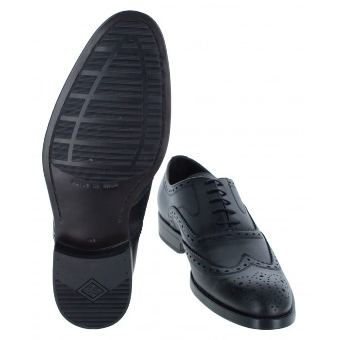 The Golden Boot Golden Boot Arturo 2807 Shoes – Black Leather – Mens Wedding Shoes - Crep Direct UK