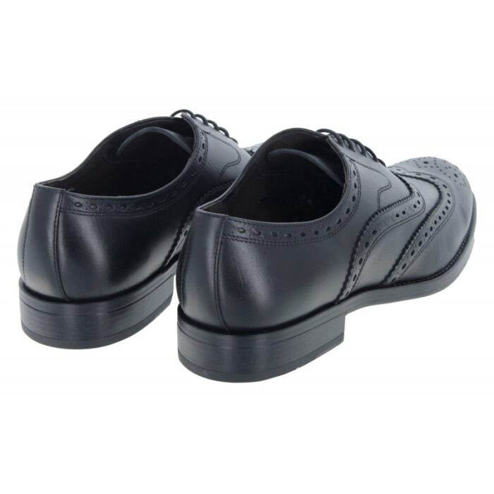 The Golden Boot Golden Boot Arturo 2807 Shoes – Black Leather – Mens Wedding Shoes - Crep Direct UK