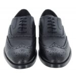 The Golden Boot Golden Boot Arturo 2807 Shoes – Black Leather – Mens Wedding Shoes - Crep Direct UK