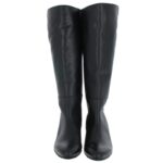Gabor Ashby M 55.689 Knee High Boots – Black Leather – Womens Boots - Crep Direct UK