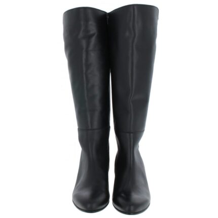 Gabor Ashby M 55.689 Knee High Boots – Black Leather – Womens Boots - Crep Direct UK