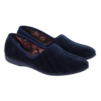 Gardiner Bros Gardiners Audrey Slippers – Navy – Womens Slippers - Crep Direct UK Gardiner Bros Gardiners Audrey Slippers – Navy – Womens Slippers - Crep Direct UK