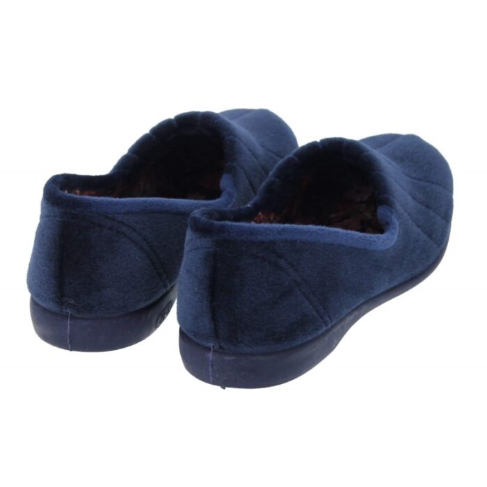 Gardiner Bros Gardiners Audrey Slippers – Navy – Womens Slippers - Crep Direct UK
