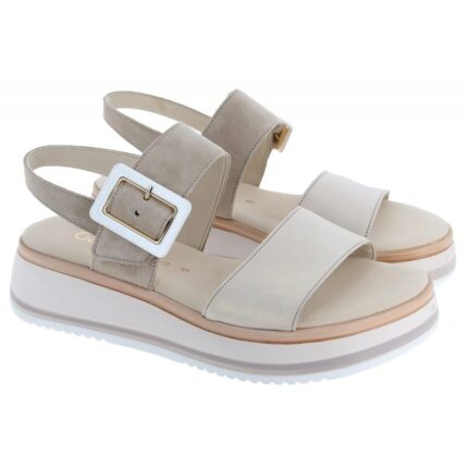 Gabor Aviemore 42.744 Sandals – Beige Leather – Womens Sandals, Sliders & Toe Posts - Crep Direct UK Gabor Aviemore 42.744 Sandals – Beige Leather – Womens Sandals, Sliders & Toe Posts - Crep Direct UK