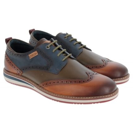 Pikolinos Avila M1T-4191C1 Shoes – Brandy Leather – Mens Shoes - Crep Direct UK Pikolinos Avila M1T-4191C1 Shoes – Brandy Leather – Mens Shoes - Crep Direct UK