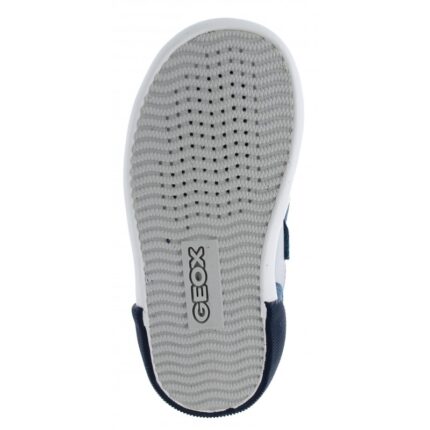 Geox B Gisli B551NB Trainers – Jeans / Yellow – Boys Shoes - Crep Direct UK