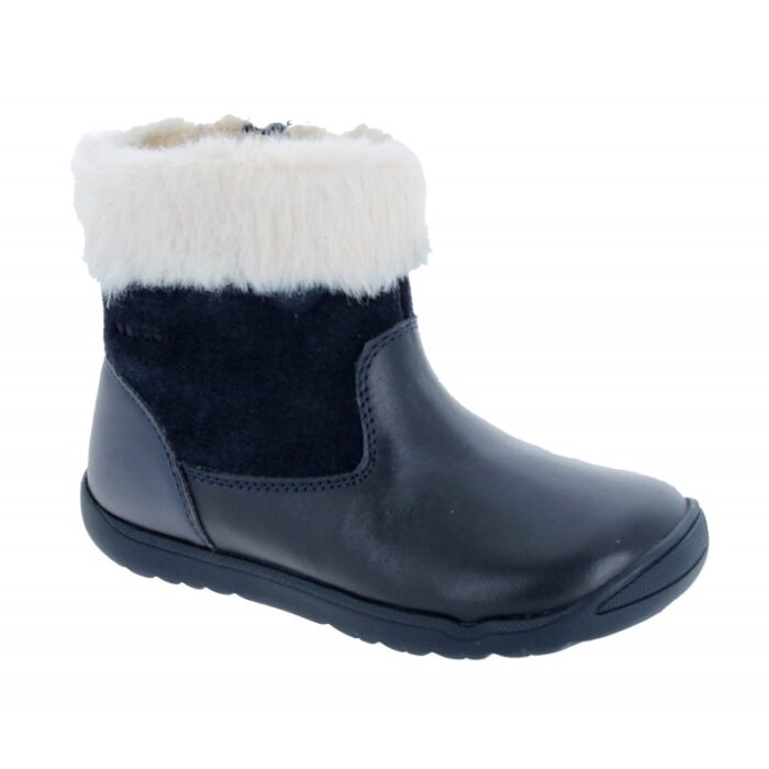 Geox B Macchia B464PC Blue (Navy C4002) Leather – Boys Boots - Crep Direct UK