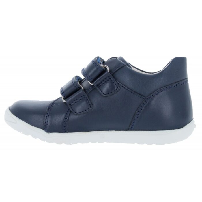 Geox B Macchia B254NB Shoes – Navy Leather – Boys Shoes - Crep Direct UK