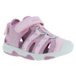 Geox B Sandal Multy B450DB Closed Toe Sandals – Light Pink – Girls Sandals - Crep Direct UK