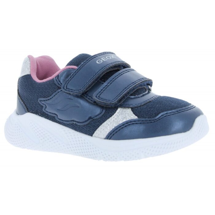 Geox B Sprintye Trainers B454TC – Navy – Girls Shoes - Crep Direct UK