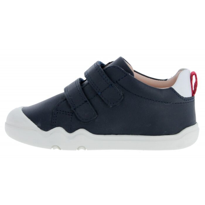 Geox B Steppieup B465WA Shoes – Navy Leather – Boys Shoes - Crep Direct UK