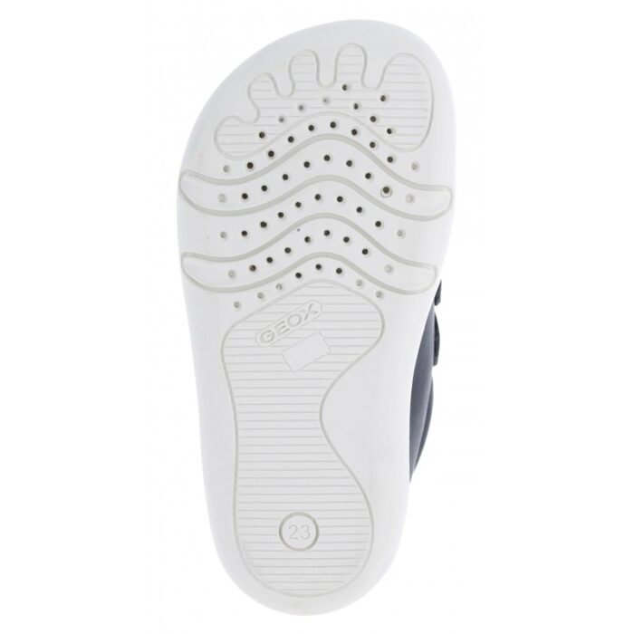 Geox B Steppieup B465WA Shoes – Navy Leather – Boys Shoes - Crep Direct UK