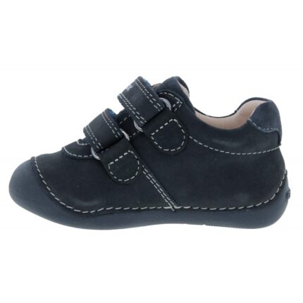Geox B9439A B Tutim Shoes – Navy Suede – Boys First Shoes - Crep Direct UK