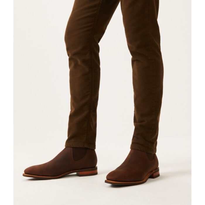 R. M. Williams Comfort Craftsman Boots – Bark/Oily Fern Leather – Mens Boots - Crep Direct UK