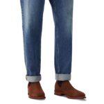 R. M. Williams Comfort Craftsman Boots – Brown Suede – Mens Boots - Crep Direct UK