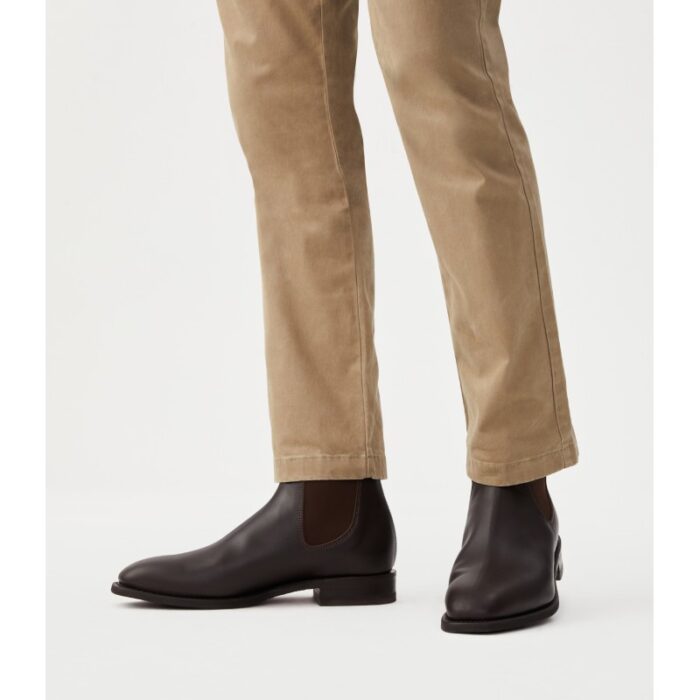 R. M. Williams Dynamic Flex Comfort Craftsman Boots – Chestnut Leather – Mens Boots - Crep Direct UK