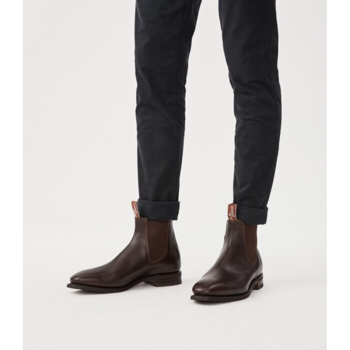 R. M. Williams Comfort Craftsman Boots – Chestnut Leather – Mens Boots - Crep Direct UK