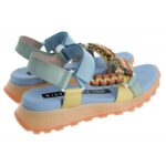 Hispanitas Maui HV253898 Sandals – Eucalyptus Multi Leather – Womens Sandals, Sliders & Toe Posts - Crep Direct UK