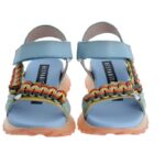Hispanitas Maui HV253898 Sandals – Eucalyptus Multi Leather – Womens Sandals, Sliders & Toe Posts - Crep Direct UK