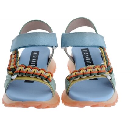 Hispanitas Maui HV253898 Sandals – Eucalyptus Multi Leather – Womens Sandals, Sliders & Toe Posts - Crep Direct UK