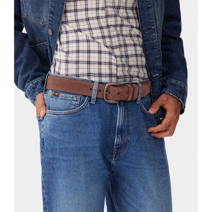 R. M. Williams Ryder Belt – Brown Suede – Mens Belts - Crep Direct UK