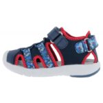 Geox B Sandal Multy B450FB Closed Toe Sandals – Navy / Red – Boys Sandals - Crep Direct UK