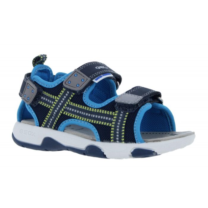 Geox B150FA B S.Multy B A Sandals – Navy/Azure – Boys Sandals - Crep Direct UK