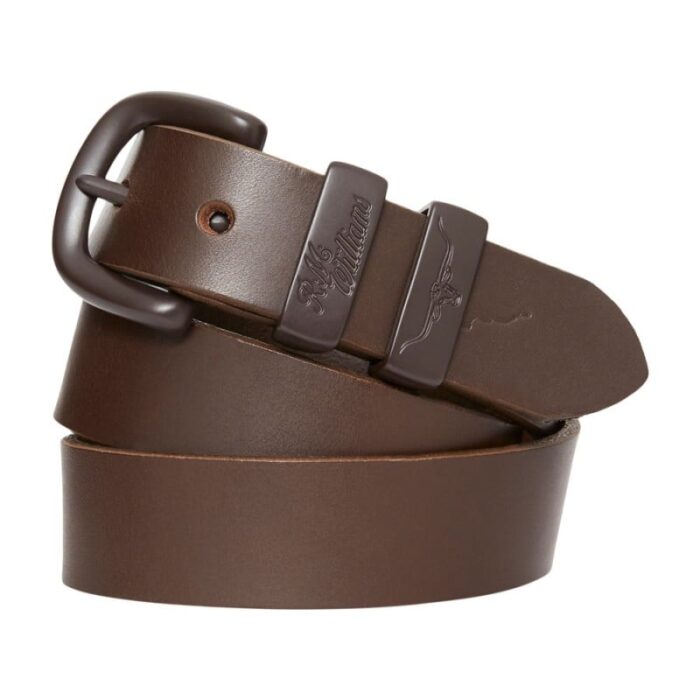 R. M. Williams Drover 1.5″ Belt – Chocolate – Mens Belts - Crep Direct UK