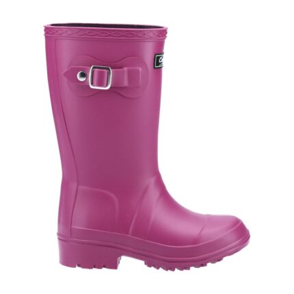 Cotswold Buckingham Wellingtons – Berry – Girls Wellies - Crep Direct UK Cotswold Buckingham Wellingtons – Berry – Girls Wellies - Crep Direct UK