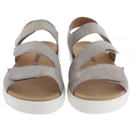 Gabor Ball 63.600 Flat Sandals – Muschel Nubuck – Womens Sandals, Sliders & Toe Posts - Crep Direct UK