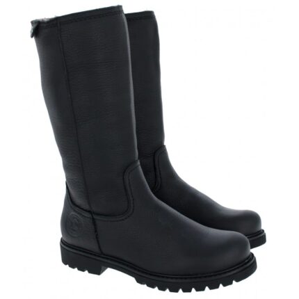 Panama Jack Bambina Boots – Black Leather – Womens Boots - Crep Direct UK Panama Jack Bambina Boots – Black Leather – Womens Boots - Crep Direct UK