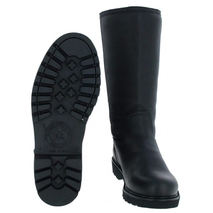 Panama Jack Bambina Boots – Black Leather – Womens Boots - Crep Direct UK