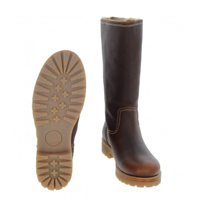 Panama Jack Bambina Boots – Bark Leather – Womens Boots - Crep Direct UK